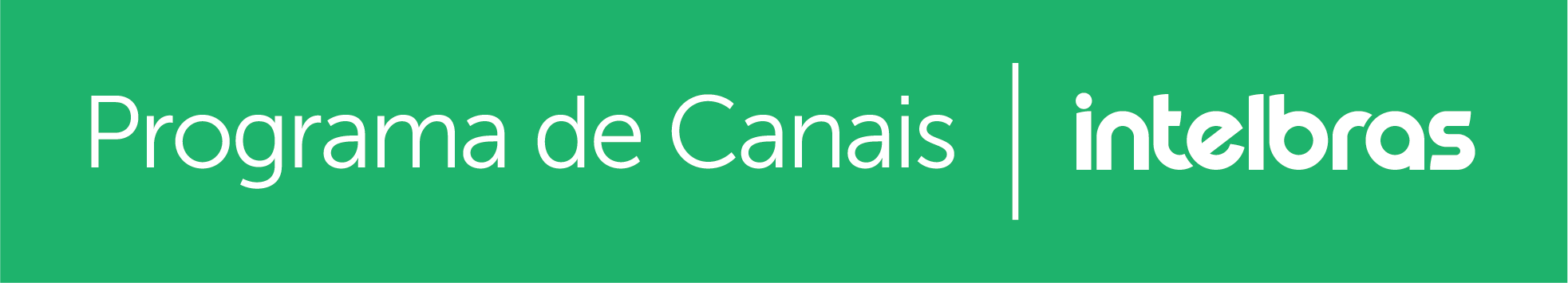 Selo Programa de Canais Intelbras